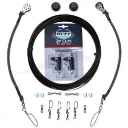Rupp Rigging Kit with Black Mono-Double + Line Locks