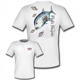 T-Shirt Fish Skinz Performance Jacked Ulua