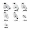 Single barrel aluminum crimping sleeves