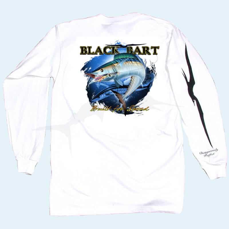 Black Bart Wahoo LS Tee