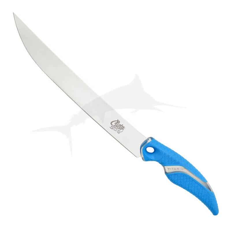 Couteau Cuda 10" à Filet Large en Titane
