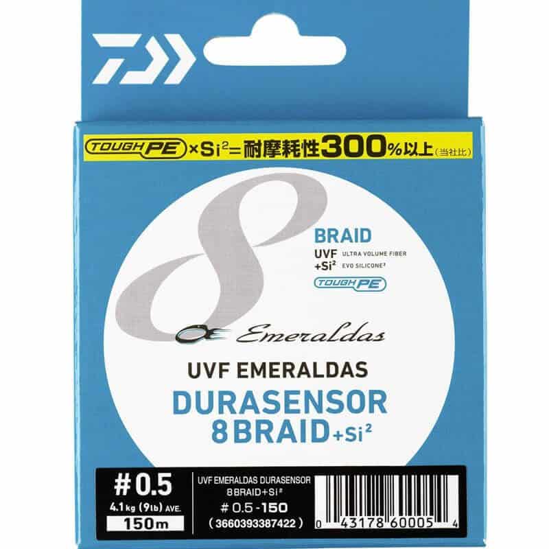 Daiwa Tresse Emeraldas Durasensor 8 Braid +Si2 Daiwa Tresse Emeraldas Durasensor 8 Braid +Si2