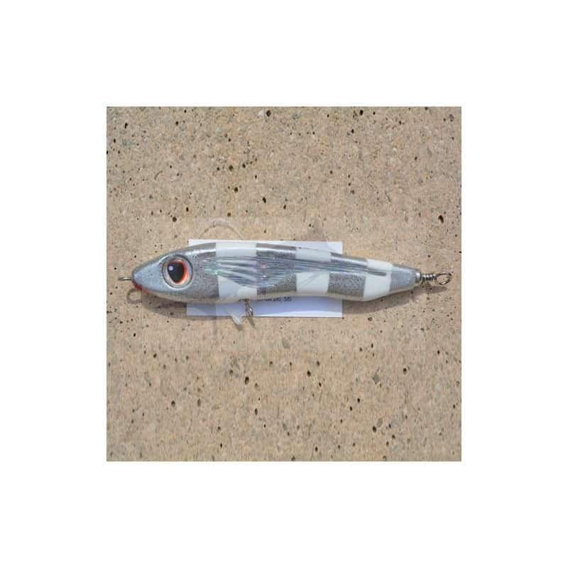 Lure ASWB RSS 70-155mm - White-Silver Stripes