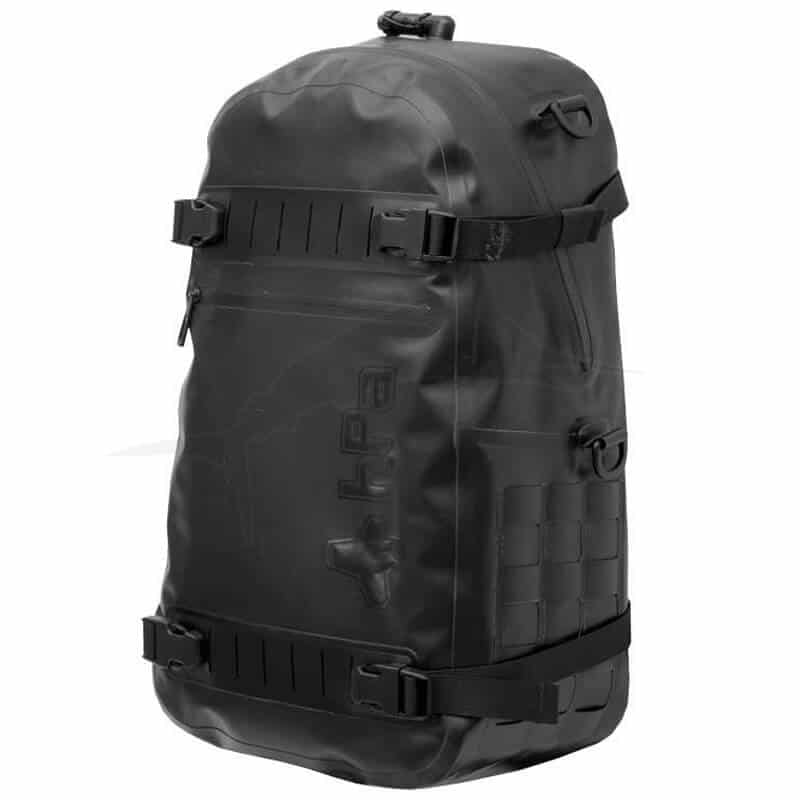 HPA Waterproof Backpack HPA INFLADRY 25 - Black front HPA Waterproof Backpack HPA INFLADRY 25 - Black front