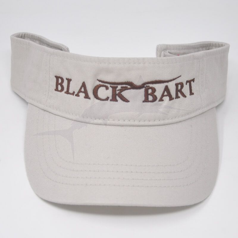 Black Bart Frigate Visor - Beige Black Bart Frigate Visor - Beige