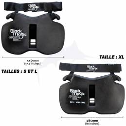 Ensemble Black Magic Stand Up (baudrier)
