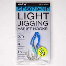 BKK Light Jigging Assist Hooks (SF8070-NP) - 2/0