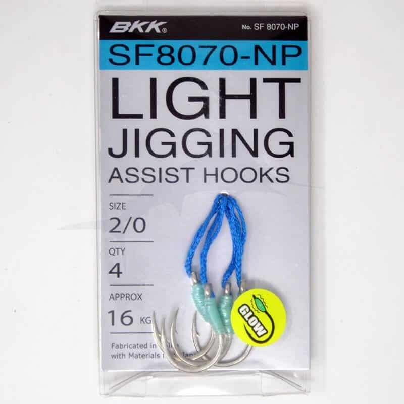 BKK Light Jigging Assist Hooks (SF8070-NP) - 2/0