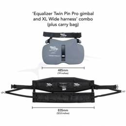 Ensemble Black Magic Equalizer Twin Pin Pro (harnais & baudrier)