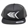 Temple Reef Logo Flat Bill Cap - Platinium