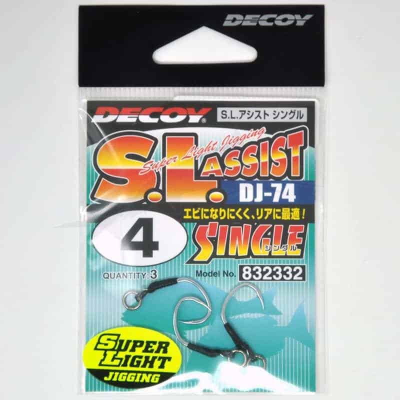 Decoy Super Light Assist Single DJ-74 - 4 Decoy Super Light Assist Single DJ-74 - 4