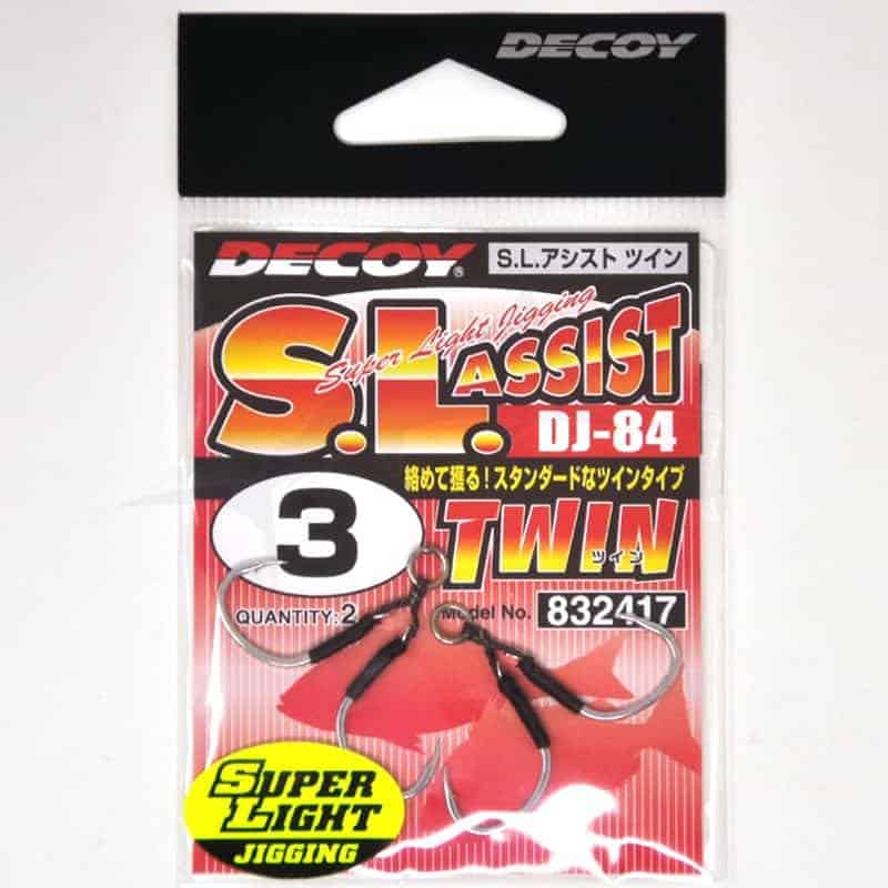 Decoy Super Light Assist Twin DJ-84 - 3 Decoy Super Light Assist Twin DJ-84 - 3