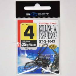 Agrafe Sunset Rolling W / T-Shape Snap ST-S-1043 - 4