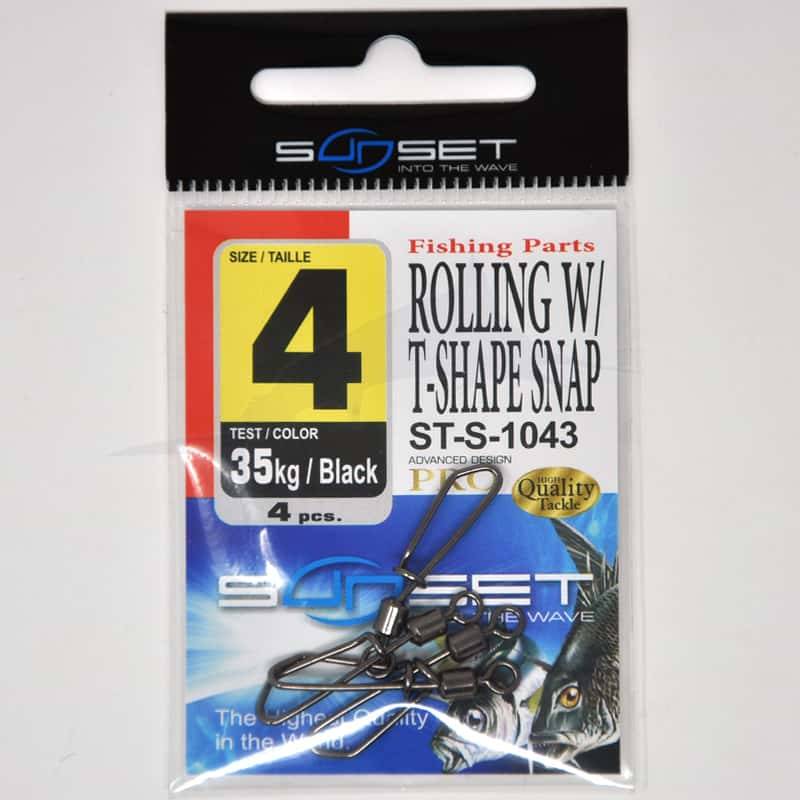 Agrafe Sunset Rolling W / T-Shape Snap ST-S-1043 - 4