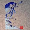 T-Shirt Fisherman Jumping GT - Gris - Avant