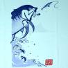 T-Shirt Fisherman Jumping GT - Turquoise - Avant