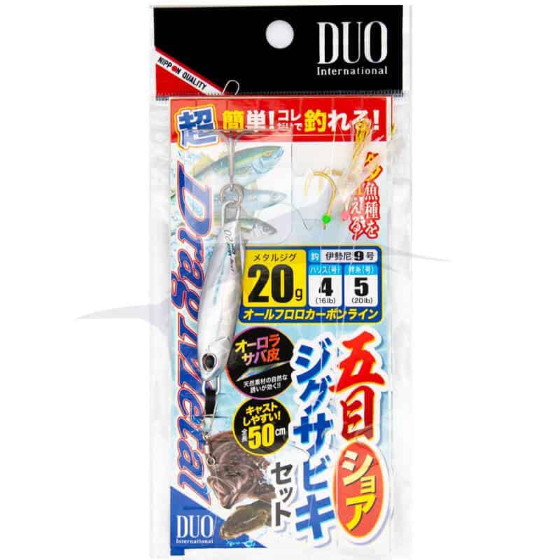 Duo DRAG METAL SHORE JIG SABIKI Silver Duo DRAG METAL SHORE JIG SABIKI Silver