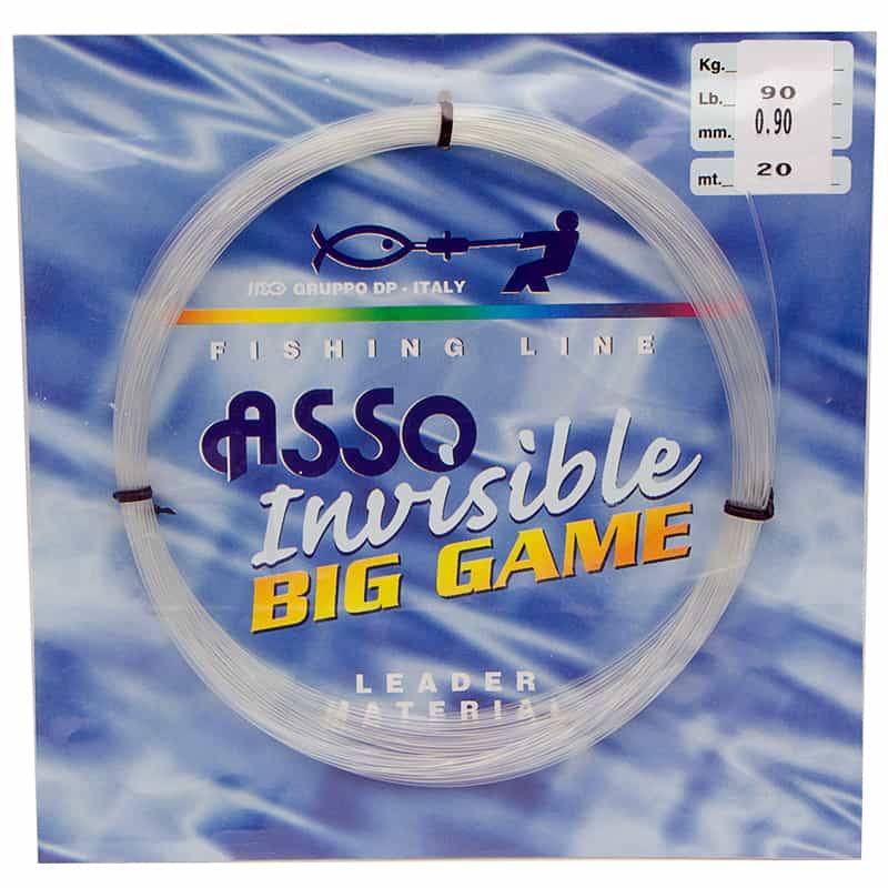 Asso Fluorocarbon Invisible Big Game 20m - 90LB Asso Fluorocarbon Invisible Big Game 20m - 90LB