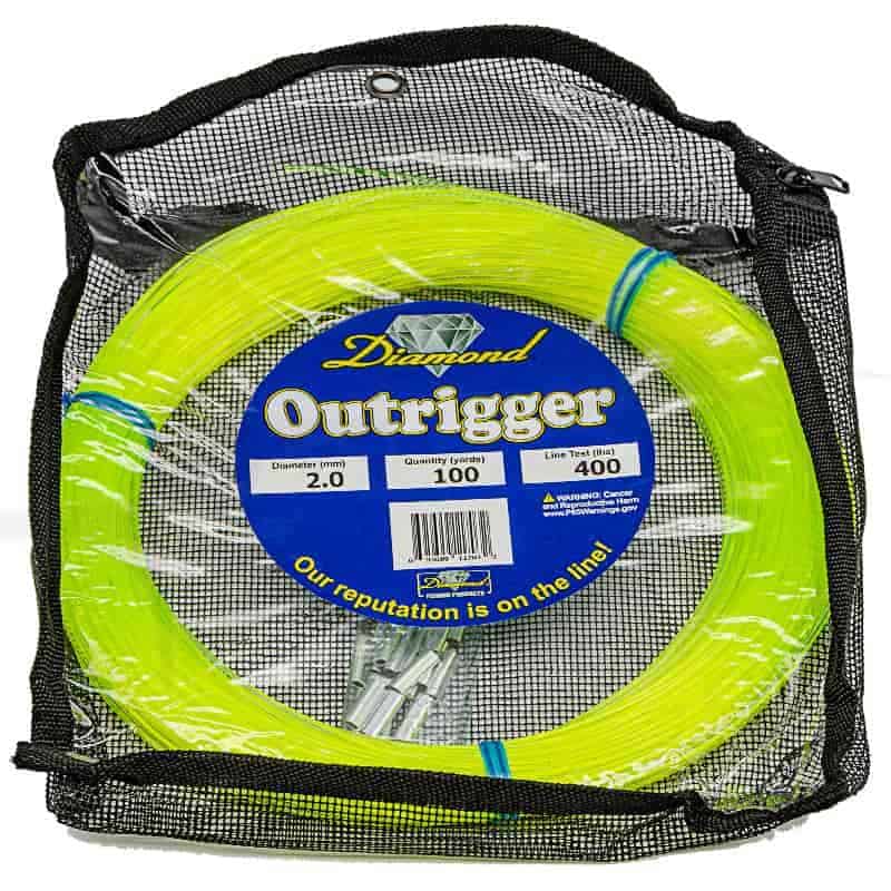Diamond Fishing Outrigger Kits - Yellow Diamond Fishing Outrigger Kits - Yellow