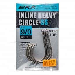 Hook BKK Inline Heavy Circle-SS - 9/0