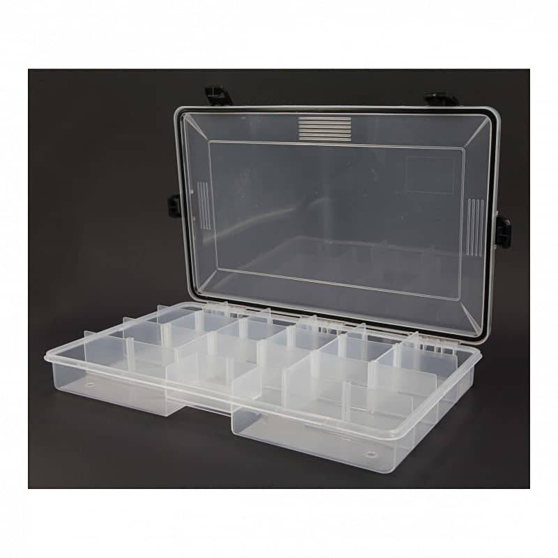Waterproof Box Scratch Tackle - 18 Compartments Waterproof Box Scratch Tackle - 18 Compartments
