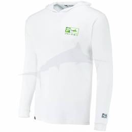 L-Shirt Pelagic Aquatek Hoody - Dorado Green - avant