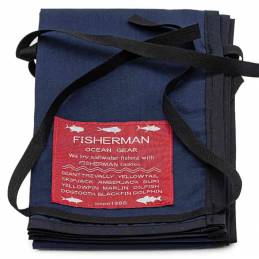 Fisherman Rod Cover - Cotton - Blue