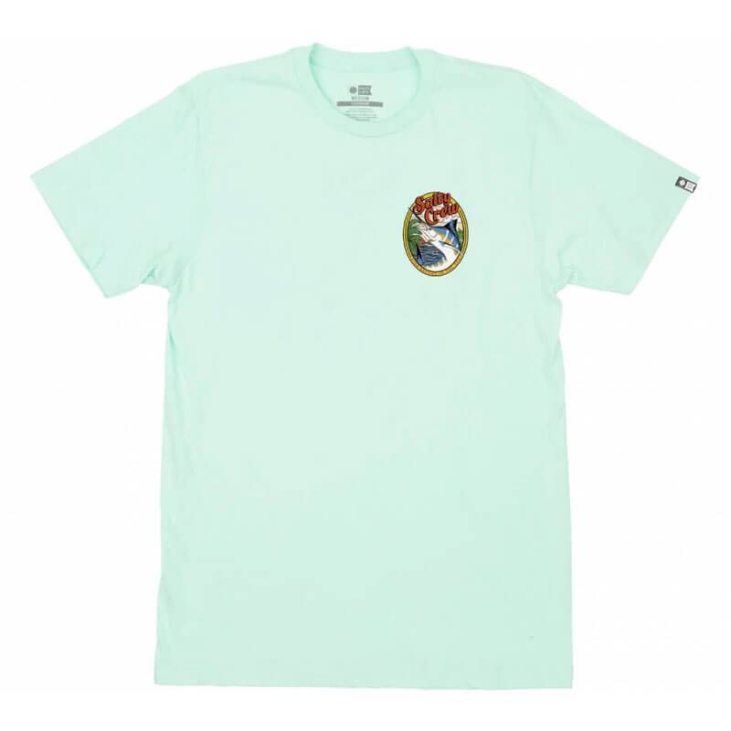 SaltyCrew LA PLAYA SEA FOAM S/S STANDARD TEE SaltyCrew LA PLAYA SEA FOAM S/S STANDARD TEE