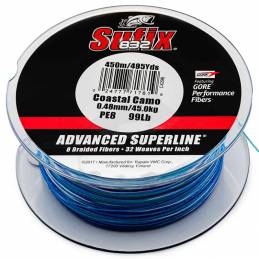 Tresse Sufix 832 Advanced Superline - 99 LB - Bleu
