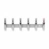 Porte-cannes inox Seanox 6 Cannes EMBOUTS BLANCS