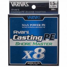 Varivas Avani Casting PE Shore Master X8 - 28.6 lb