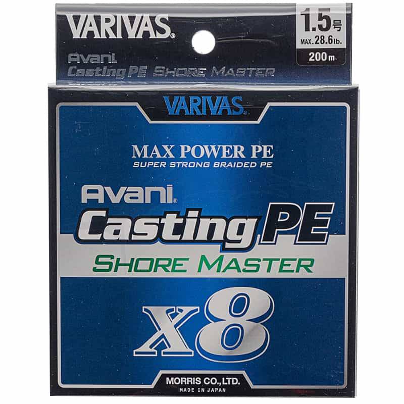 Varivas Avani Casting PE Shore Master X8 - 28.6 lb Varivas Avani Casting PE Shore Master X8 - 28.6 lb