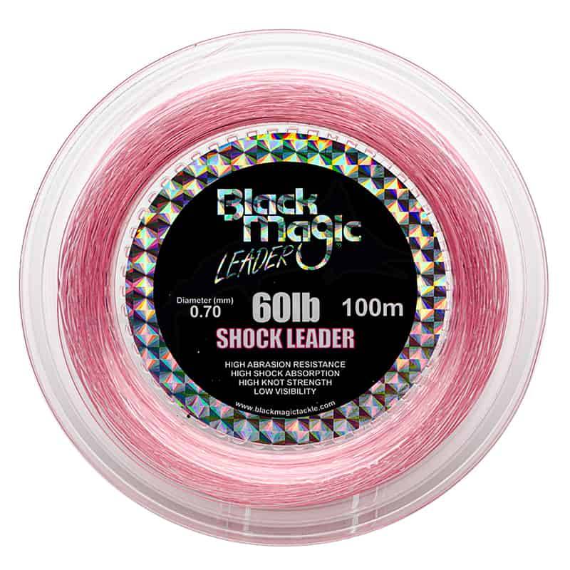 Black Magic Shock Leader Pink - 60 LB Black Magic Shock Leader Pink - 60 LB