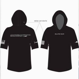 T-Shirt Mantra Hooded Short Sleeve Billfish Gear
