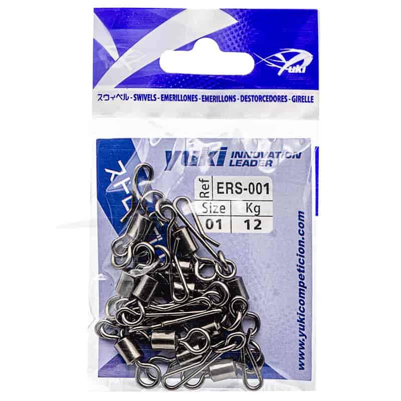 Emerillons Yuki Rolling Clip avec Agrafe - 01 Emerillons Yuki Rolling Clip avec Agrafe - 01