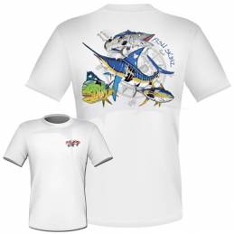 T-Shirt Fish Skinz Performance Offshore Slam