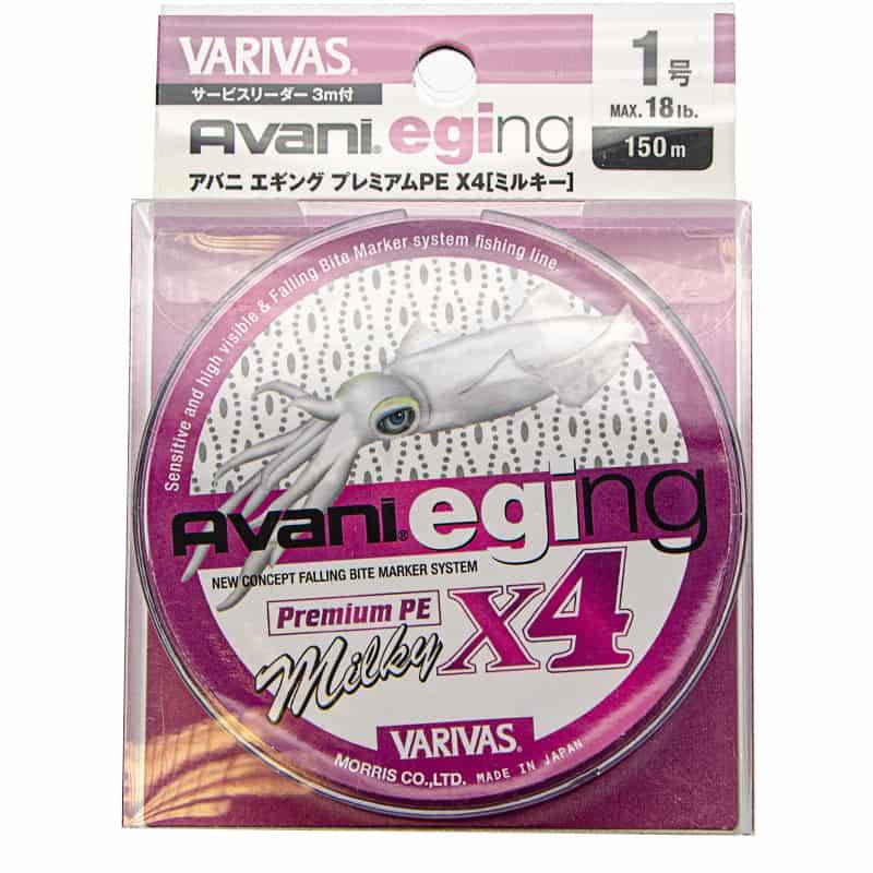 Varivas Avani Eging Premium PE X4 Milky - 18 LB