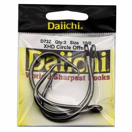 Hook Daiichi D72Z Extra Heavy Circle - 10/0