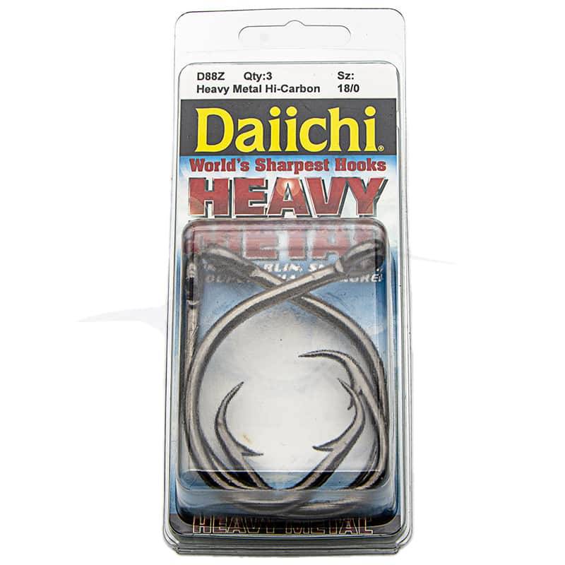 Hook Daiichi D88Z Heavy Metal - 18/0 Hook Daiichi D88Z Heavy Metal - 18/0