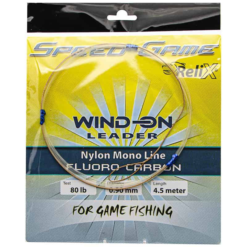 Relix Wind-On Leader Fluoro Carbone - 80 LB Relix Wind-On Leader Fluoro Carbone - 80 LB