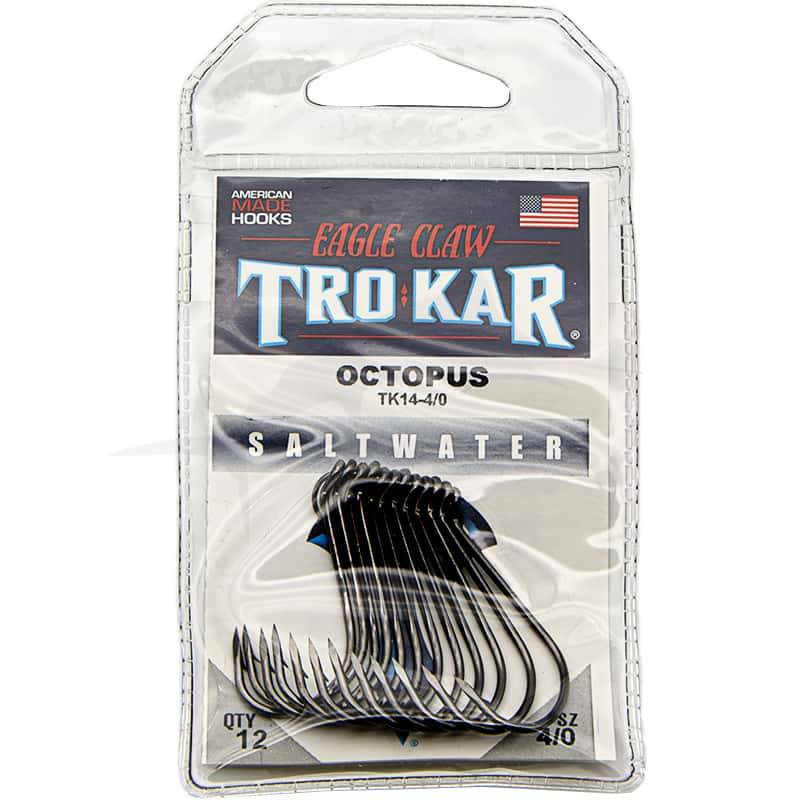 Eagle Claw Trokar TK14 Octopus - 4/0 Eagle Claw Trokar TK14 Octopus - 4/0