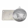 Plomb Lemer Grande Traine Palette Inox - 4,5 kg