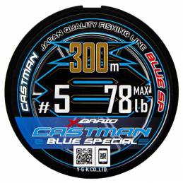Braid YGK Castman Blue Special X8 - 78 LB