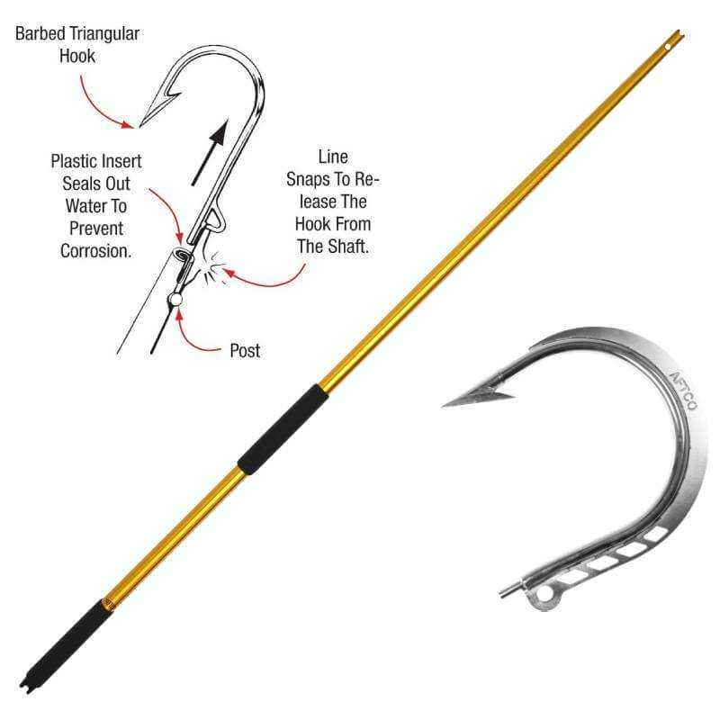 AFTCO Flying Gaff 13 SS Hook Only