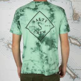 T-Shirt Pêche Tippet Tie Dye Prenium Salty Crew