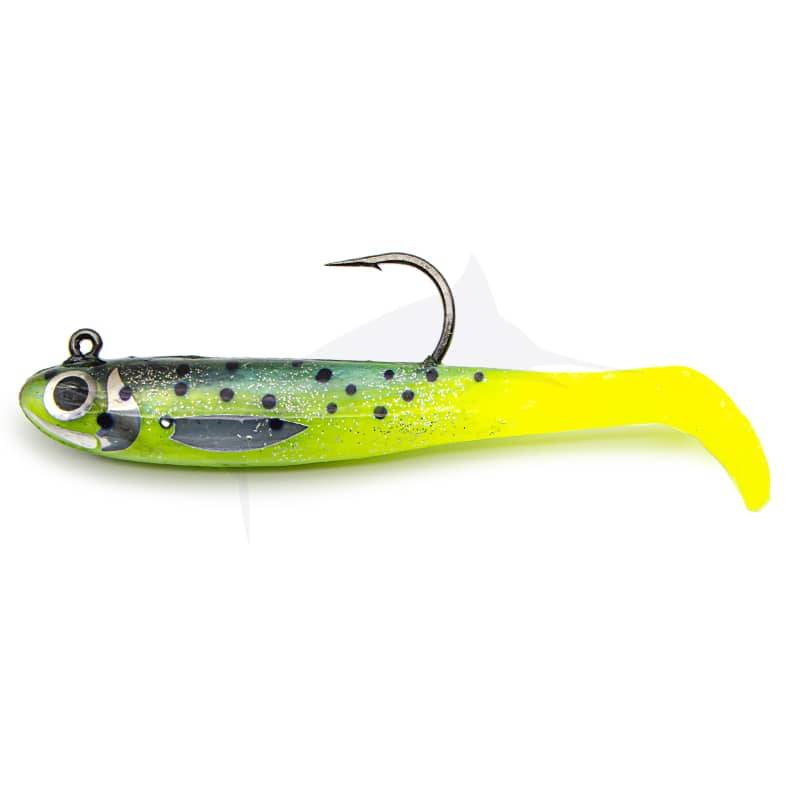 Lure Bertox natural sardine 11cm 44gr - Vert / Jaune