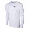 L-Shirt Pelagic Aquatek Game Fish Tuna Blanc