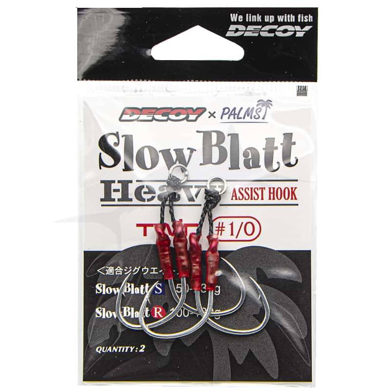 Palms Slow Blatt Heavy Assist Hook Twin - 1/0 Palms Slow Blatt Heavy Assist Hook Twin - 1/0