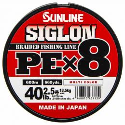 Sunline Siglon PEX8 Muticolore - 40 LB