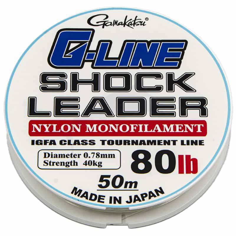 Gamakatsu G-Line Shock Leader - 80 LB Gamakatsu G-Line Shock Leader - 80 LB